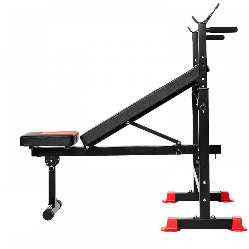 Лава тренувальна Fit-On FN-S101 + штанга та гантелі 105кг