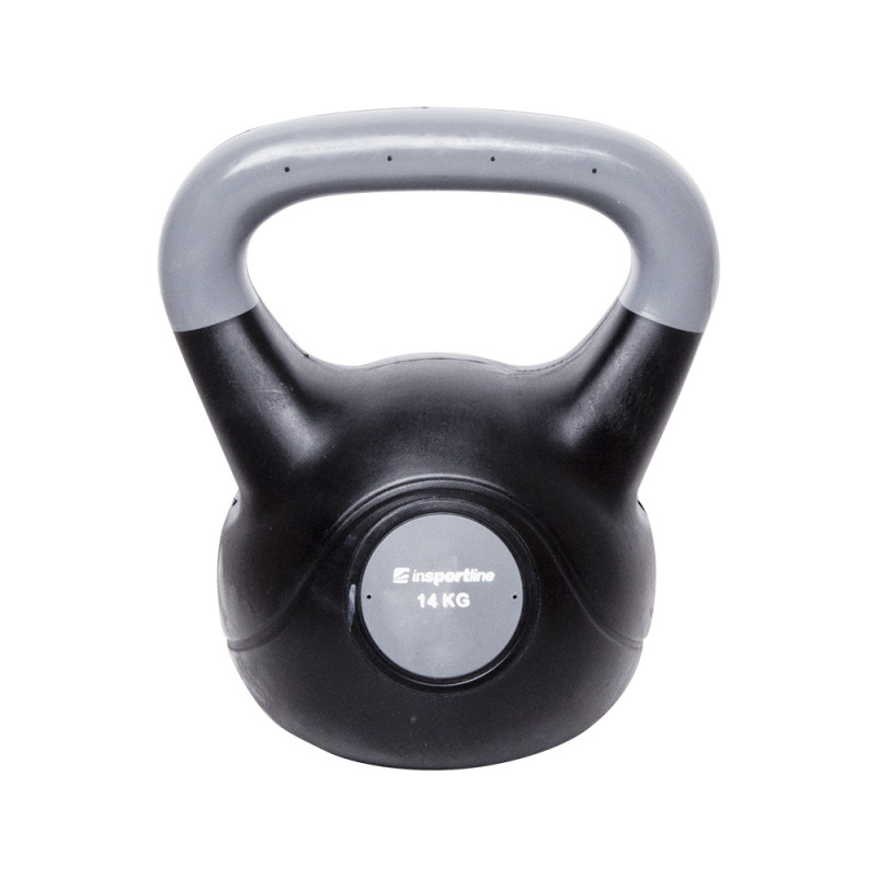 Гиря бітумна inSPORTline Kettlebell Dark 14кг
