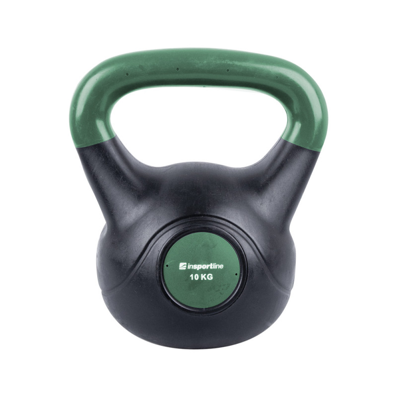 Гиря бітумна inSPORTline Kettlebell Dark 10кг