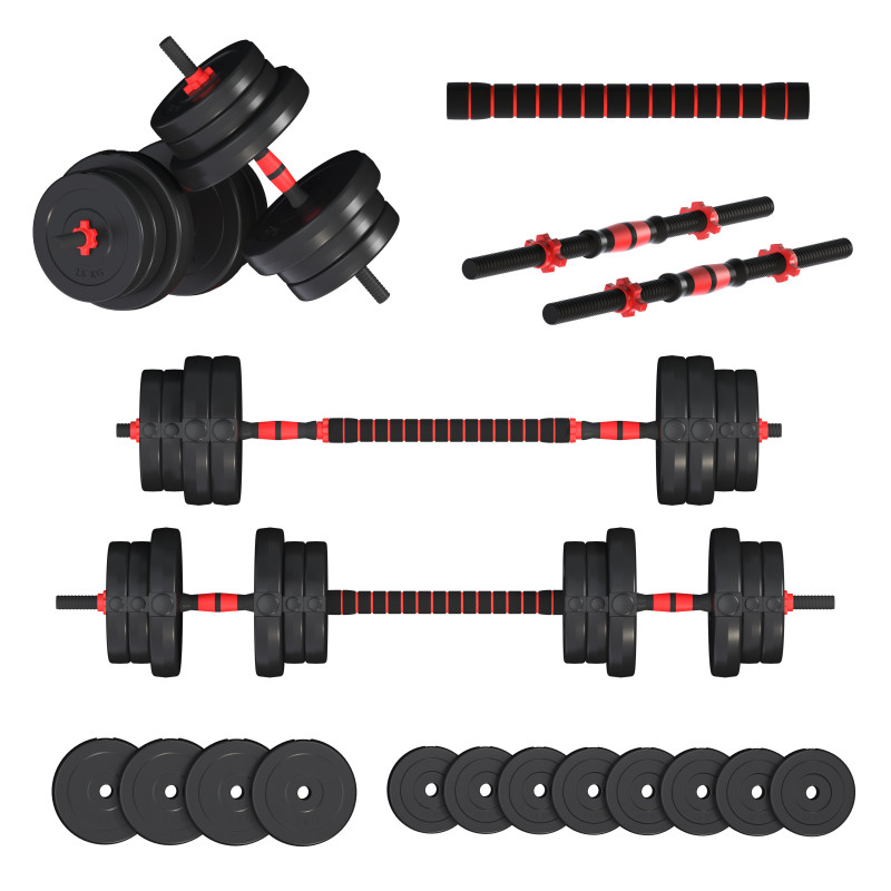 Гантелі з функцією штанги 2в1 Fit-On Pro 43кг