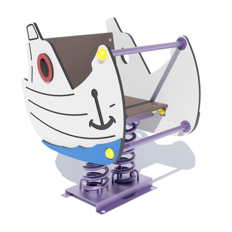 Гойдалка на пружині "Кораблик" DIO142HDPE