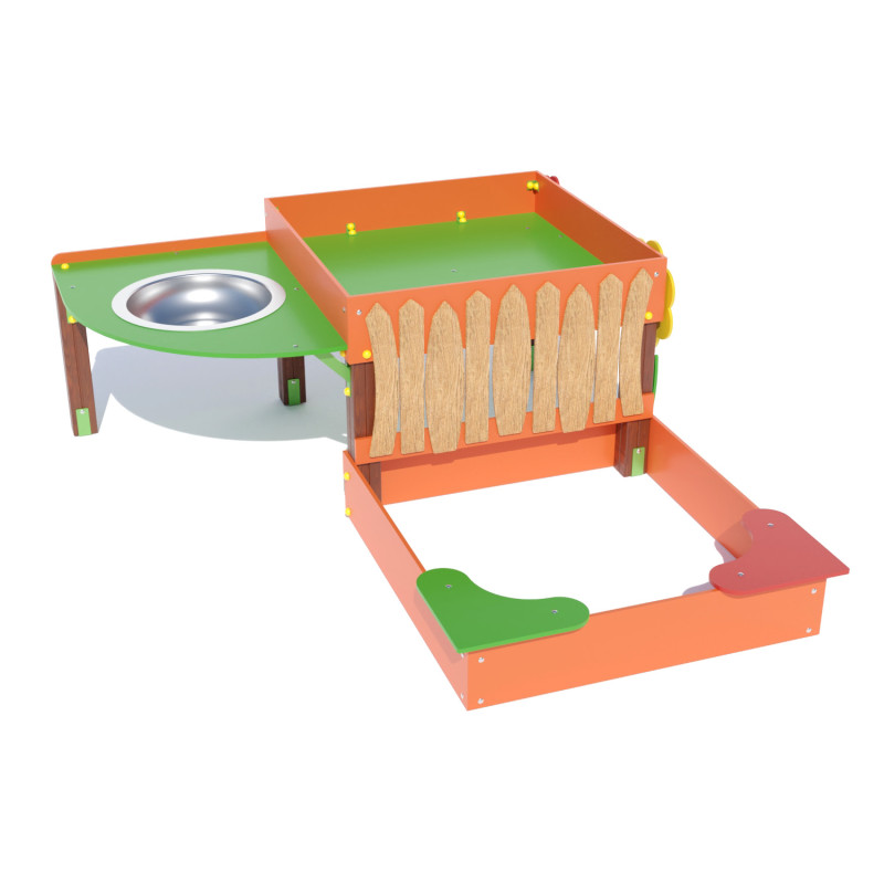 Пісочниця дворівнева для дітей з ОФВ DIO1103