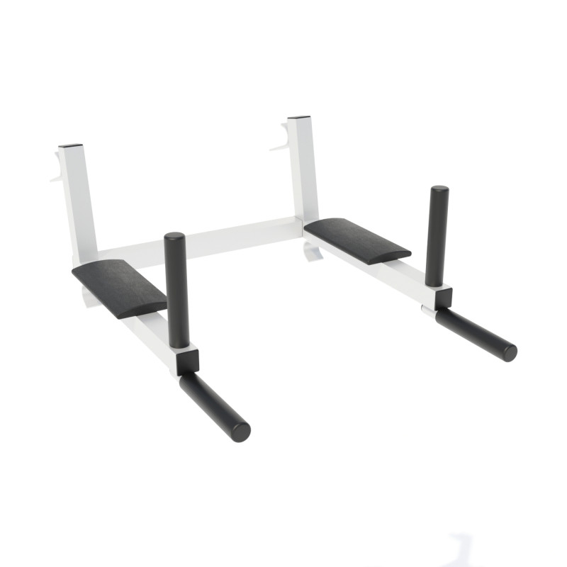 Бруси чорно-білі до стінки шведської №1 H110.022, Навісна, Гума, Метал