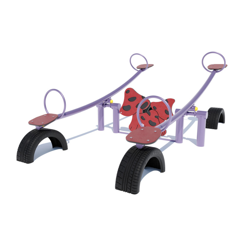 Дитячий балансир подвійний “Грибочки” DIO143.1HDPE