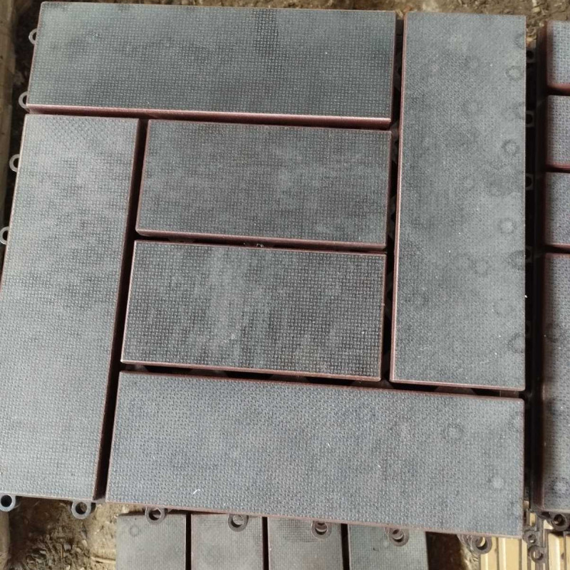 Садова плитка (1 шт) BRI104.8, Щитовий паркет, 20, Із замковим з'єднанням, Ламінована фанера